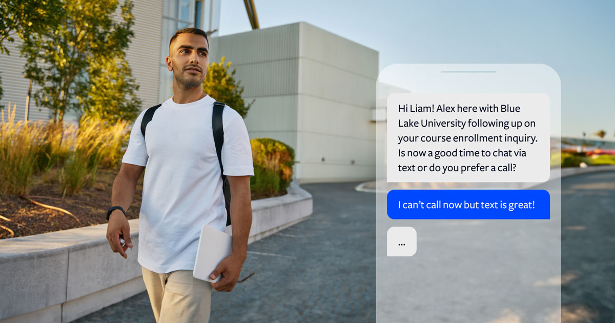 Engage 90% More Prospective Students with Conversational AI Hero Image