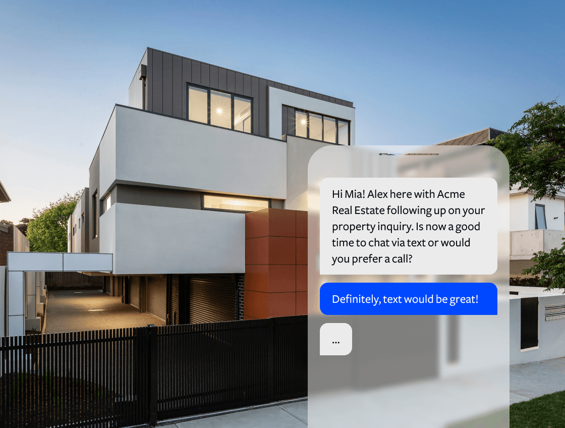 Supercharge Your Real Estate Leads with Conversational AI Hero Image