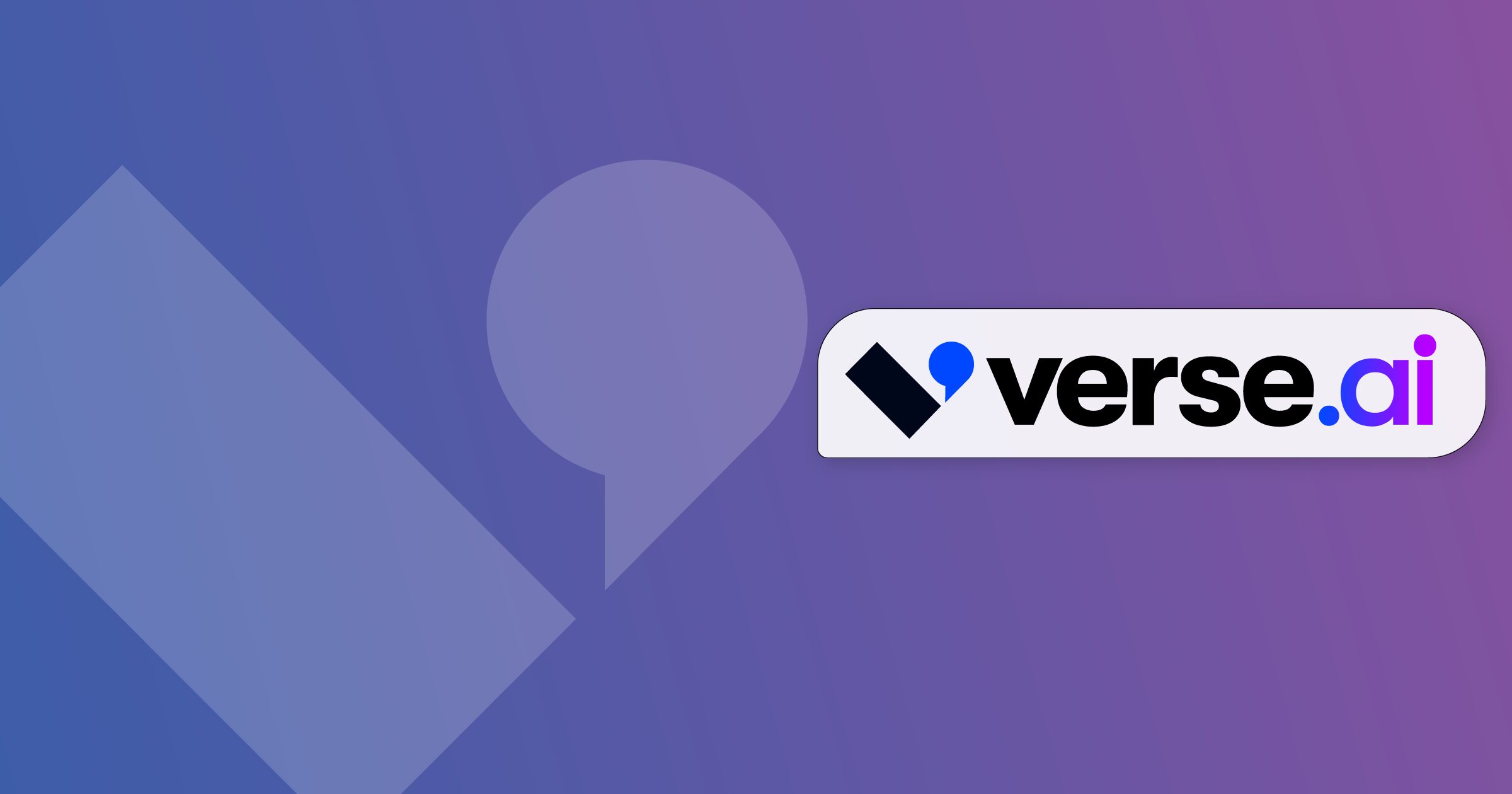 Verse announces rebrand to Verse.ai | Verse.ai