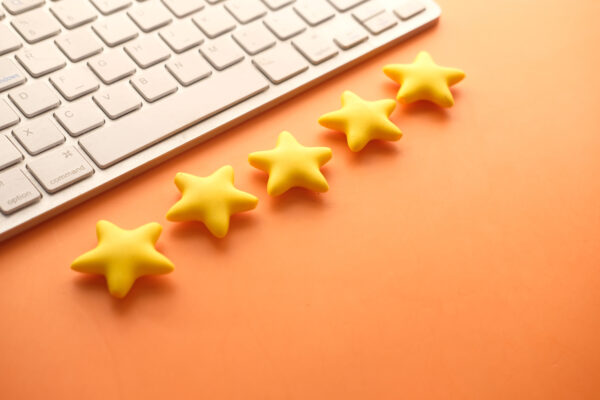 Image of a 5-star review