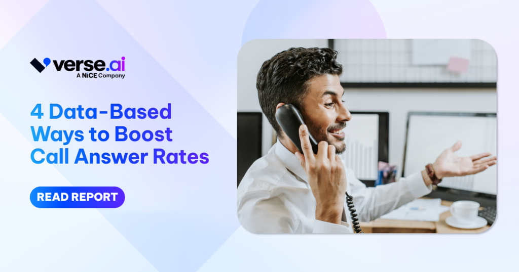 Report cover: 4 ways to boost answer rates