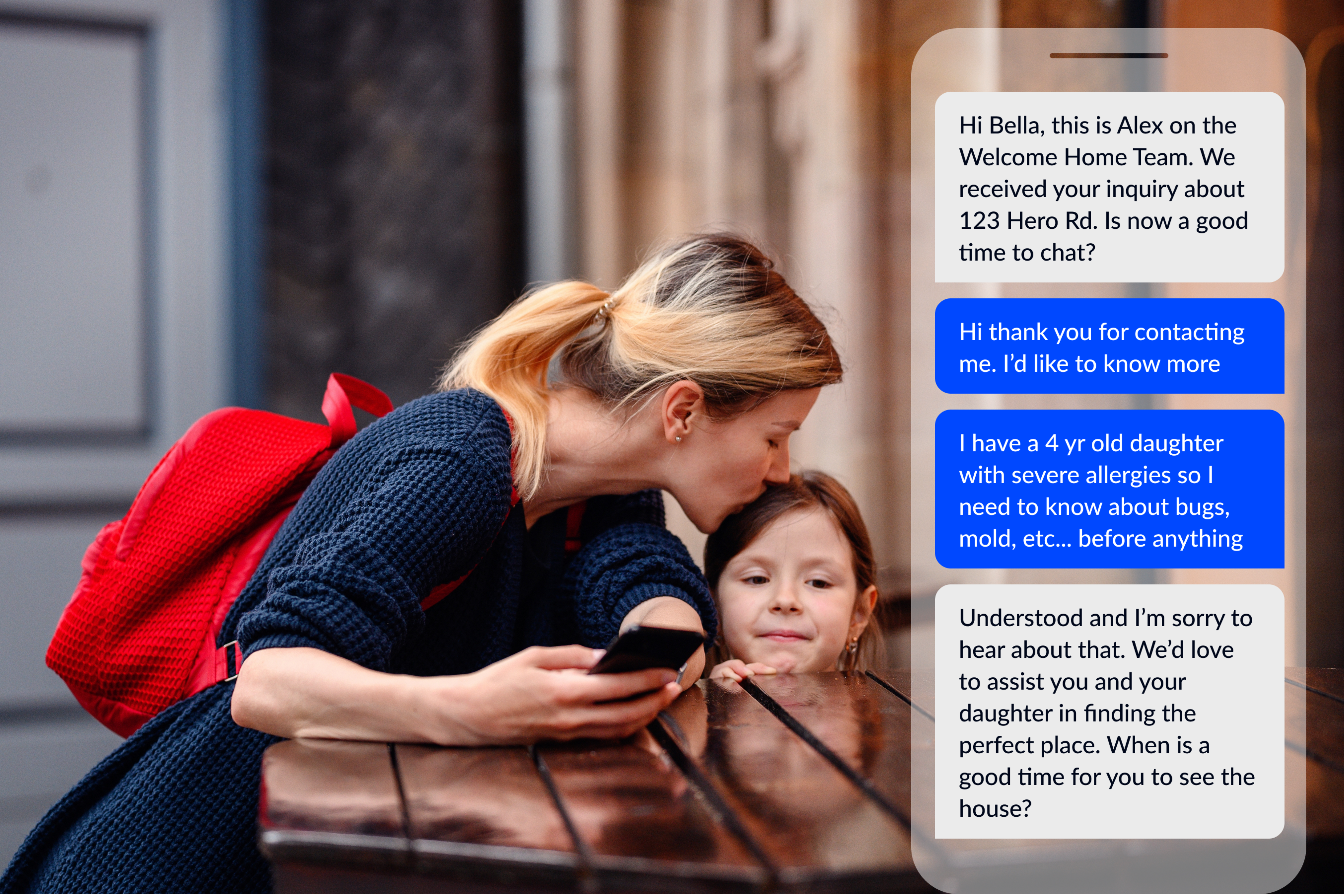 Example of an emotional conversation, leading AI to hand off to a human 