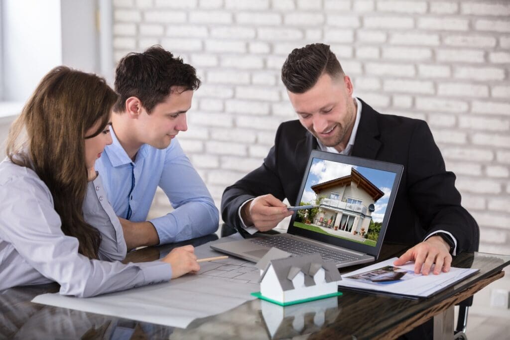 Home builder uses technology to market products to prospective customers.