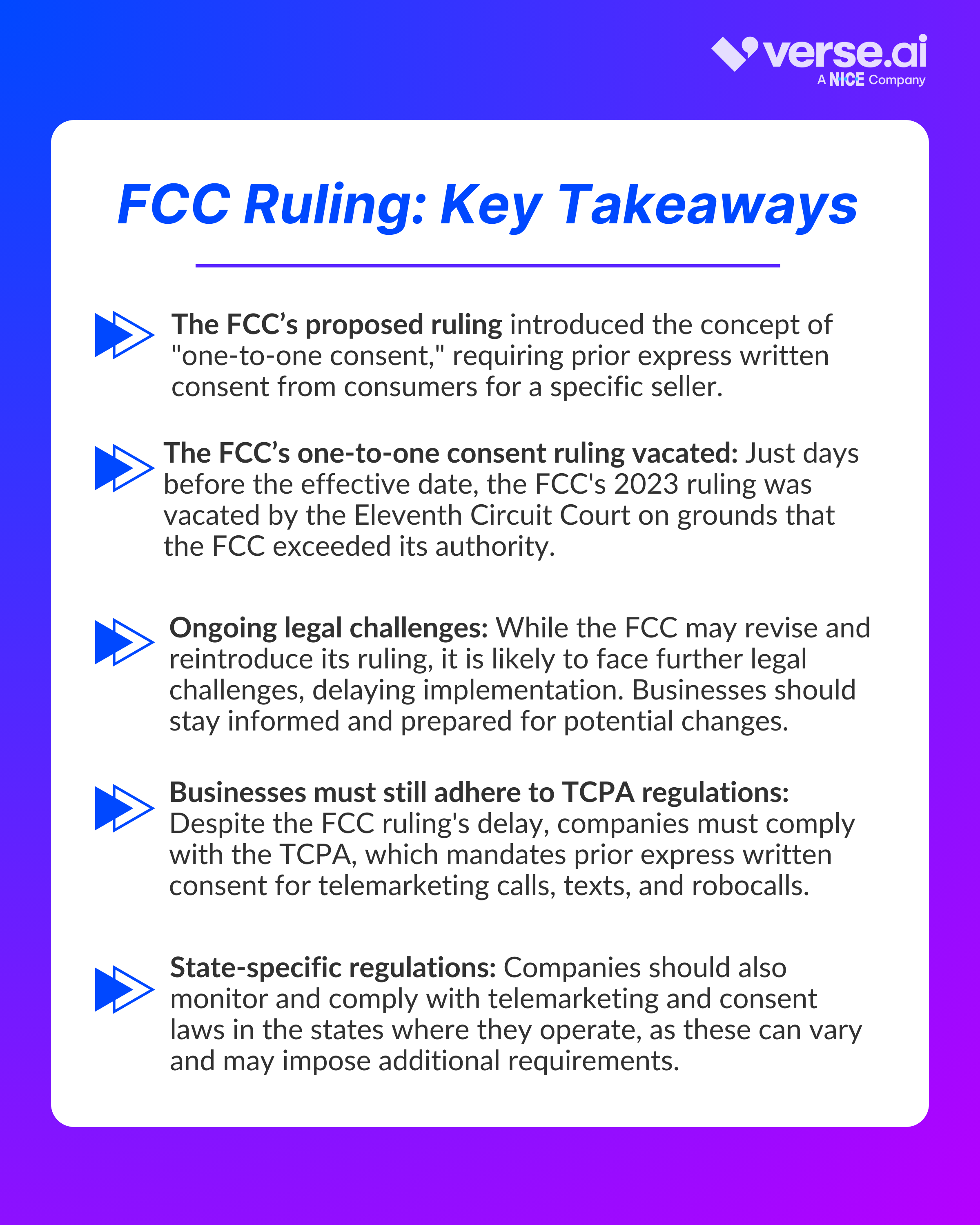 The FCC ruling and TCPA compliance: key takeaways