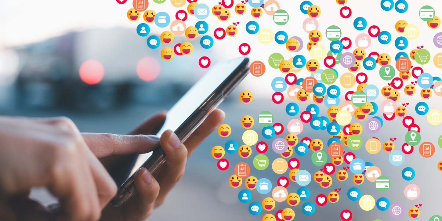 A collection of social media reactions demonstrate how business use AI to post on social media.