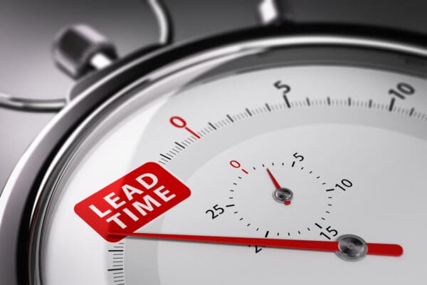 Stopwatch shows the importance of lead response time.