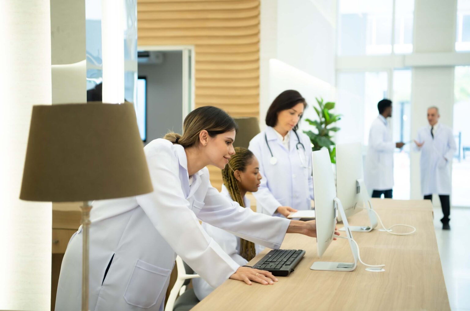 Medical staff examines AI agents for healthcare