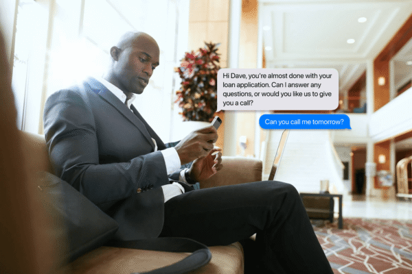 Man uses two-way SMS for banks