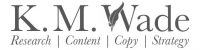 KM Wade logo